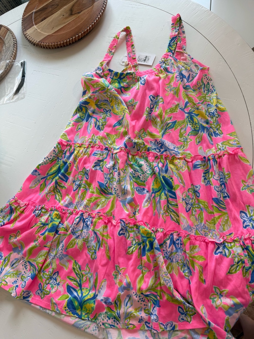 Lilly Pulitzer Loro dress M in multi squeeze the day - Picture 3 of 5